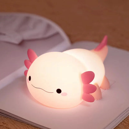 Lampe Axolotl Apaisante – Une lumière qui réconforte